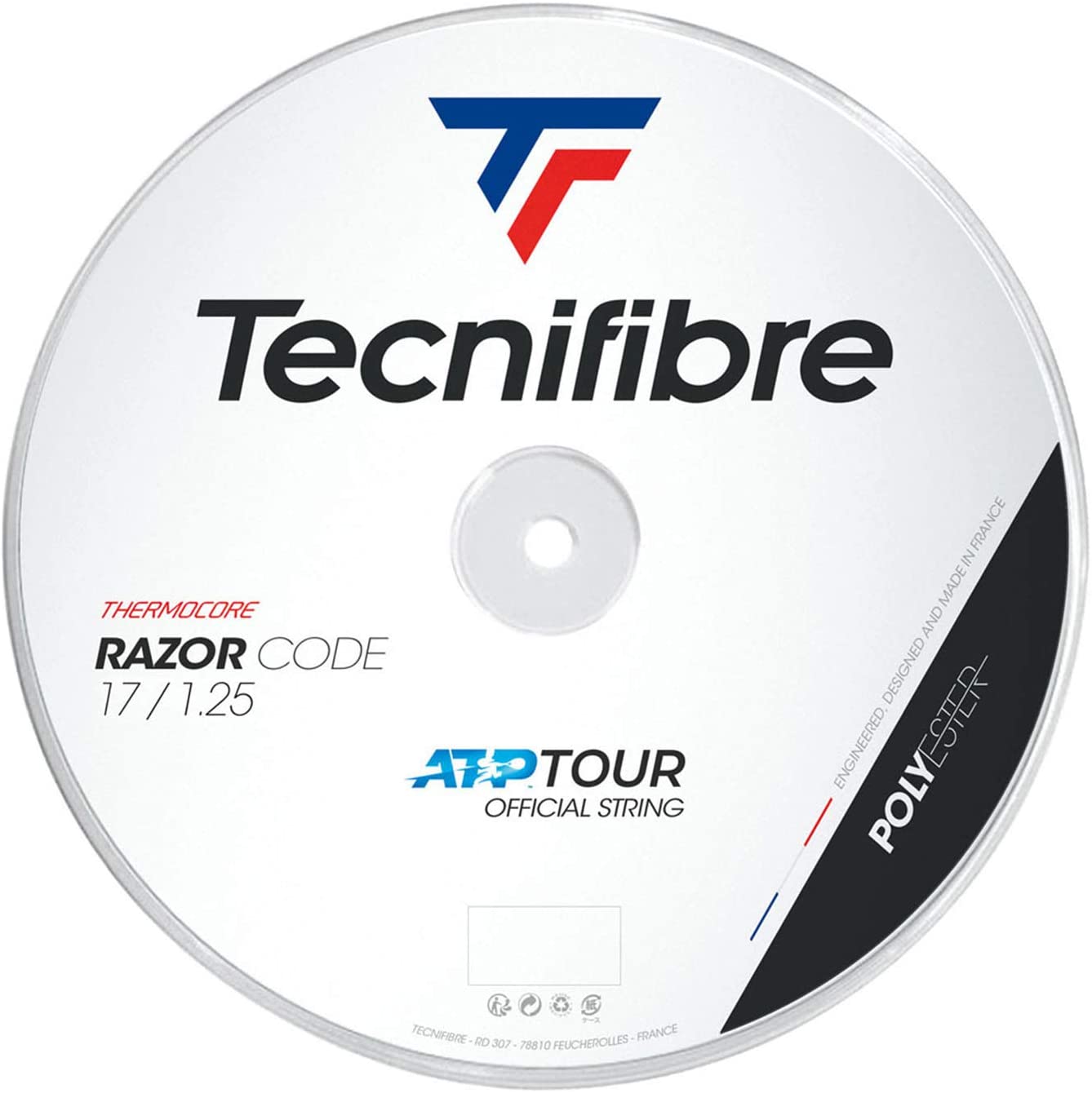 Tecnifibre Razorcode Tennis String 1.25 Blue - 200m Reel