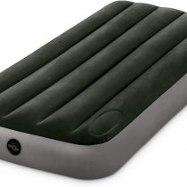 Intex JR. TWIN DURA-BEAM DOWNY AIRBED WITH FOOT BIP