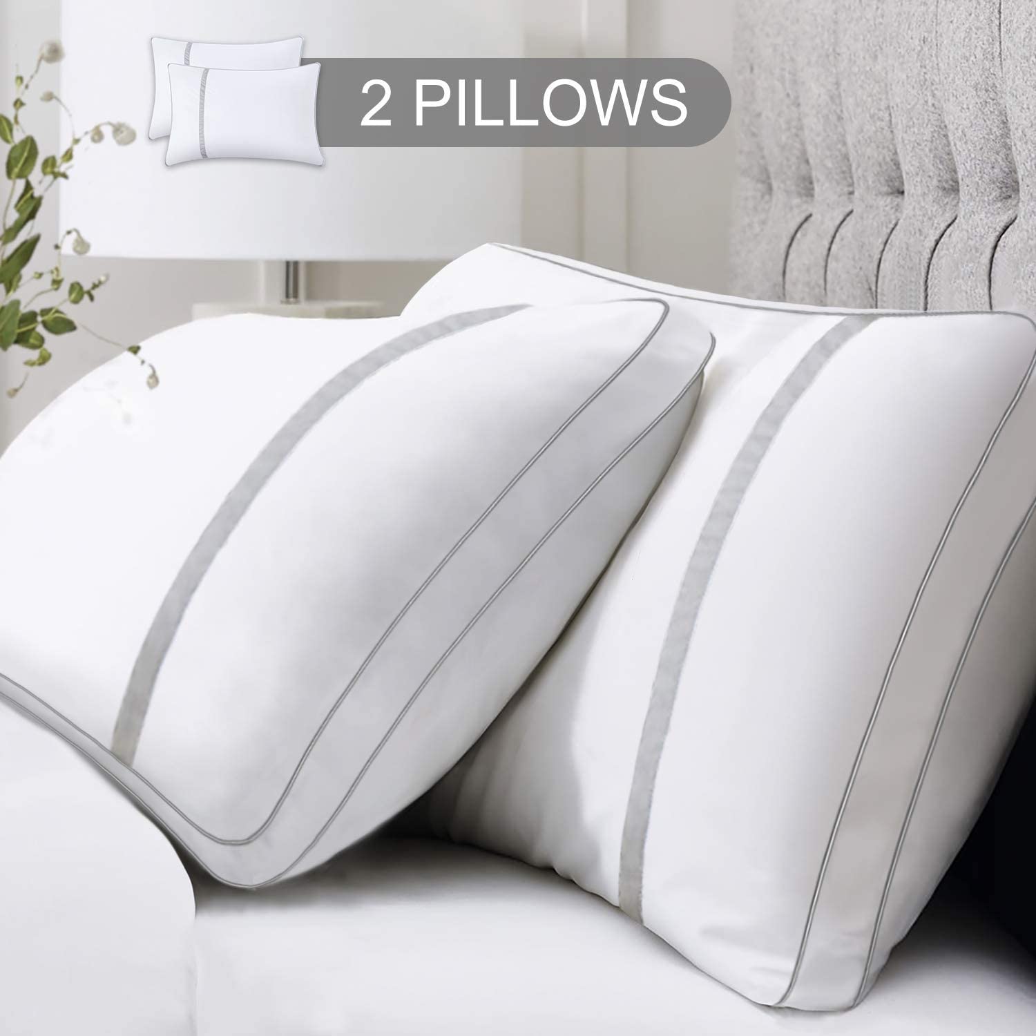 BedStory 2 Pack Sleeping Pillows
