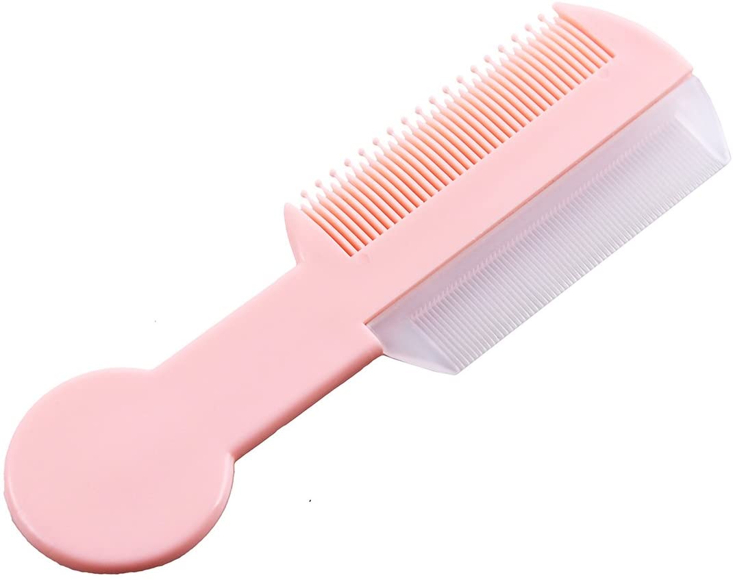 poupy 153.6 Comb with Rounded Teeth Soft and, Assorted Colours, multi-coloured, 1 Unità (Confezione da 1) - Image 2
