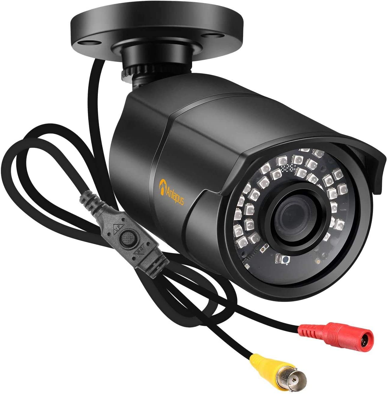 Anlapus 1080p Outdoor Security CCTV Bullet Camera with Metal Casing, 2.0MP High Definition, IP66 Weatherproof