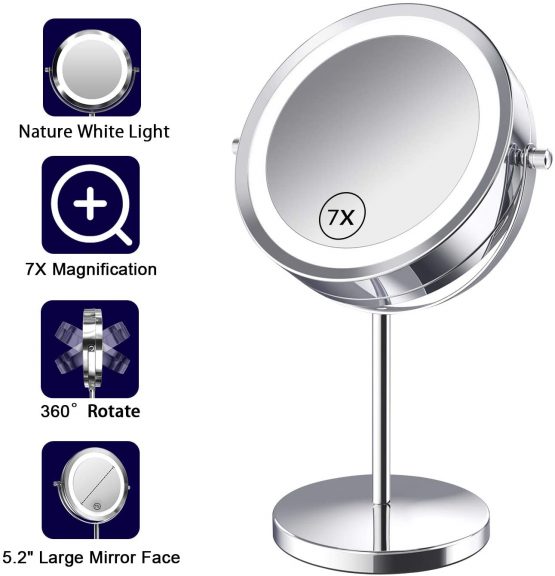 led light table top mirror led light table top mirror