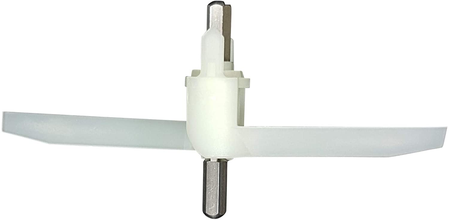 Trailer impeller for through-feed chips MUZ4DS4 - MUZXLVL1 from Bosch Food Processor MUM4 - MUM XL, White, 1er Set