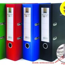 Eastlight A4 Extra Strong Lever Arch Files Plastic on Board Folder Document Storage