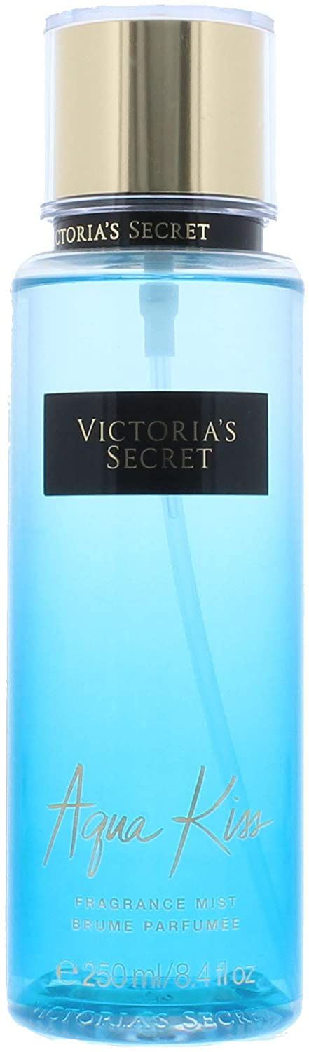 Victoria's Secret Aqua Kiss Fragrance Mist 250ml, Clear, 250 ml (Pack of 1)