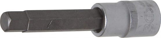BGS 4266 | Bit Socket | length 100 mm | 12.5 mm (1/2") Drive | internal Hexagon 11 mm