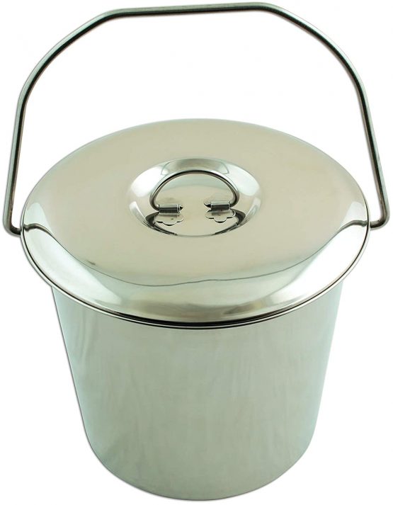 Laser 5929 Stainless Steel Bucket 12L - Image 3