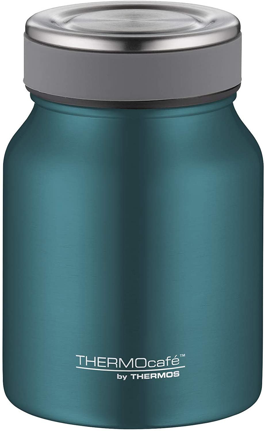 THERMOcafé by THERMOS Insulated Food Container, Stainless Steel, Teal, 0,5 Liter