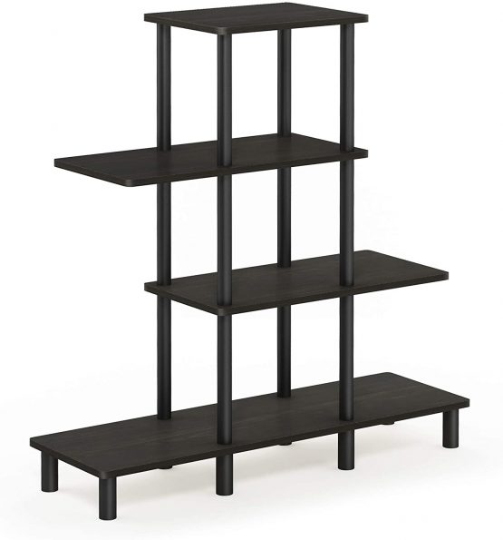 Furinno Toolless Shelves, Wood, Espresso/Black, one size - Image 3