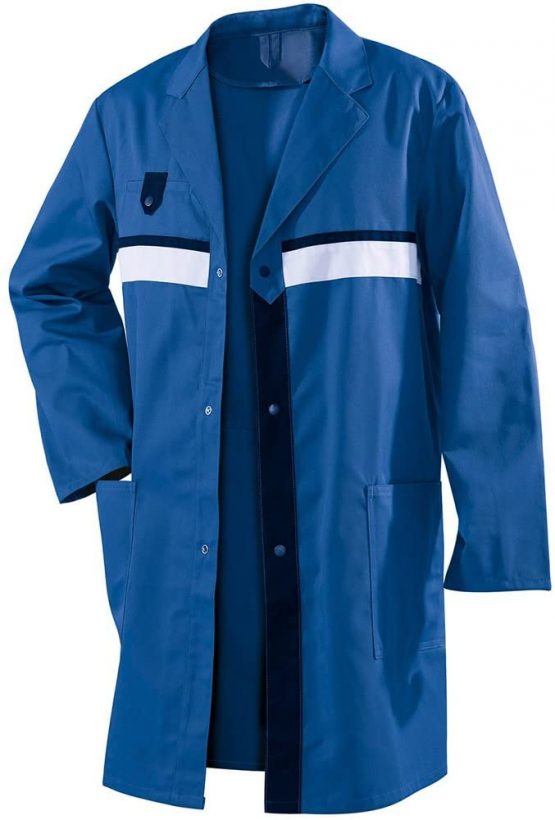 Kubler 13885803-4699-62 Coat Brand X Size 62 in Cornflower Blue/Black