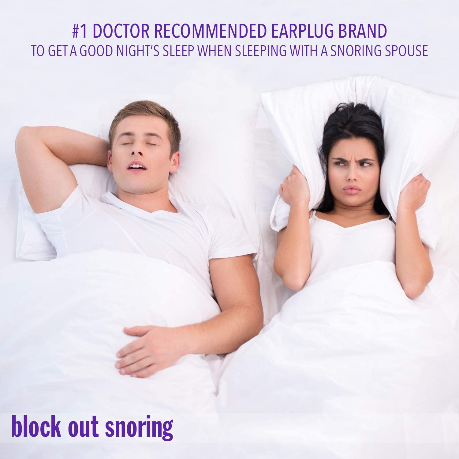 Mack's Safesound Soft Foam Slim Fit Earplugs - Pack of 10 works, Purple, 20 count (Pack of 1) - Image 4