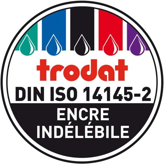 Trodat Self Inking b349142 Black Ink ,set of 3 pads - Image 3