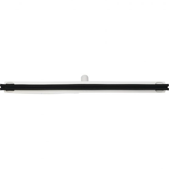 Vikan 77555 Foam Rubber Polypropylene Frame Fixed Head Squeegee, 28", White - Image 2