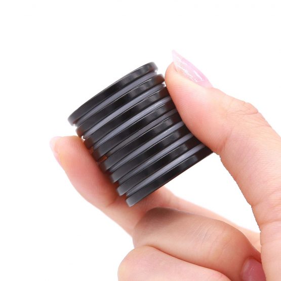 Waterproof Neodymium Magnets, Strong Permanent Rare Earth Magnets with Adhesive Back, Disc magnets for Crafts, Science, DIY, Office and Refrigerator Magnets (30 * 3mm 6pc) - Image 3