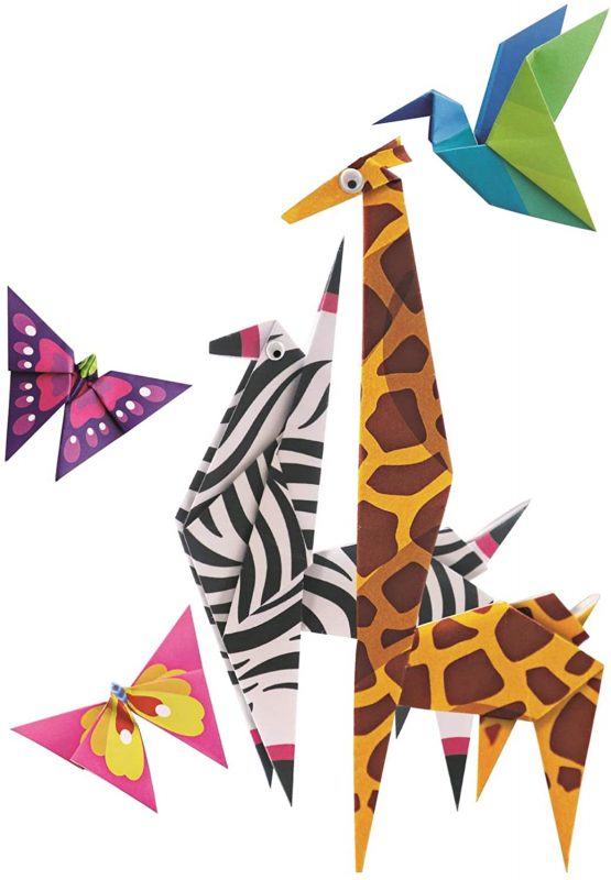 4M 404764 Little Craft Origami Zoo Animals, Multi Colour - Image 3