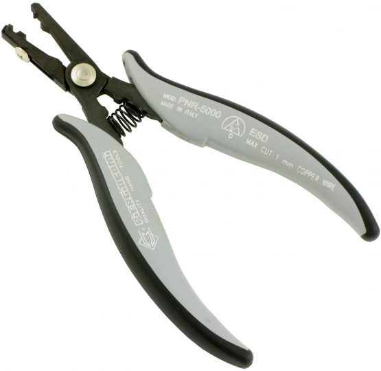 Piergi Acomi ESD Anti-Static Form C Aluminum and Cutting Pliers for One Steel Thickness 5 mm, PNR5000