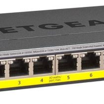 NETGEAR 10-Port PoE Gigabit Ethernet Smart Switch (GS110TP) - Managed, with 8 x PoE+ @ 55W, 2 x 1G SFP, Optional Insight Cloud Management, Desktop or Wall Mount, and Limited Lifetime Protection