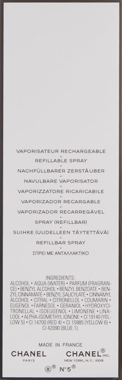 Chanel No 5 Refillable Spray EDP 60ml, 60 ml (Pack of 1) - Image 3