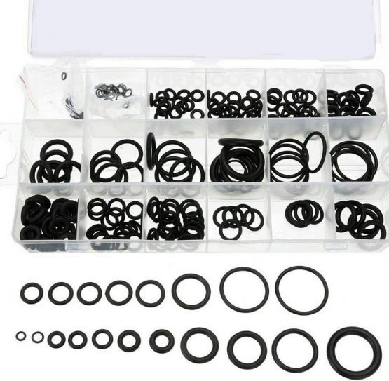 200PCS O-Ring Gasket kit Rubber Washer Seals Assortment Set Electrical Gasket Ring for Plumbing Washer Seal & Auto Quick Repair - Image 3