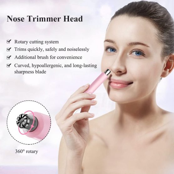 Touchbeauty Eyebrow Trimmer Nose Ear Trimmer Precision 2 In1 Hair