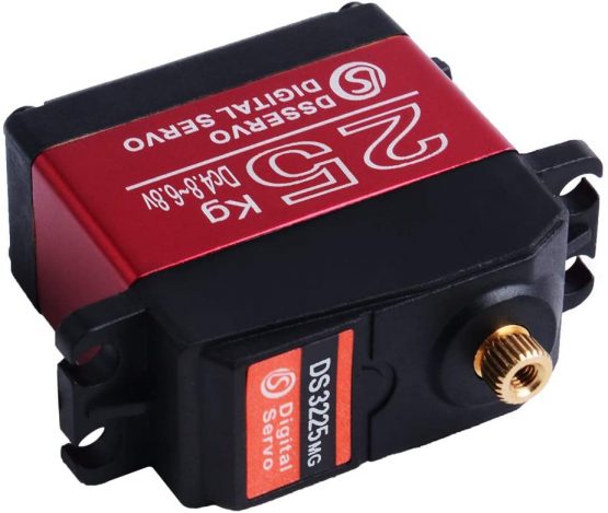 owootecc Servo 25 KG Metal Gear High Torque wasserdichte Digitale Servo für RC Traxxas HSP Auto Boot Hubschrauber Roboter Flugzeug (Steuerwinkel 270 °) - Image 4