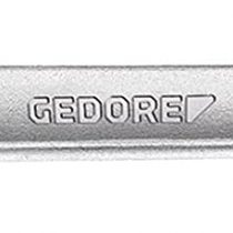 Gedore Double Ring Ratchet Spanner, 1 Piece, 4 R 1/2x9/16AF
