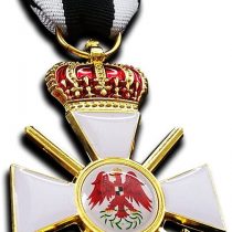 Goldbrothers13 Military Medal Order of the Red Eagle 3rd Class with Crown and Swords WW1 German Medal Repro