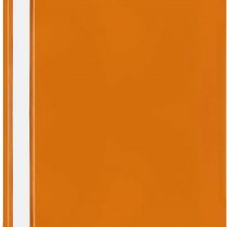 VELOFLEX 4748030 Folder DIN A4 Polypropylene Transparent Cover with Labelling Strips Pack of 20 Orange