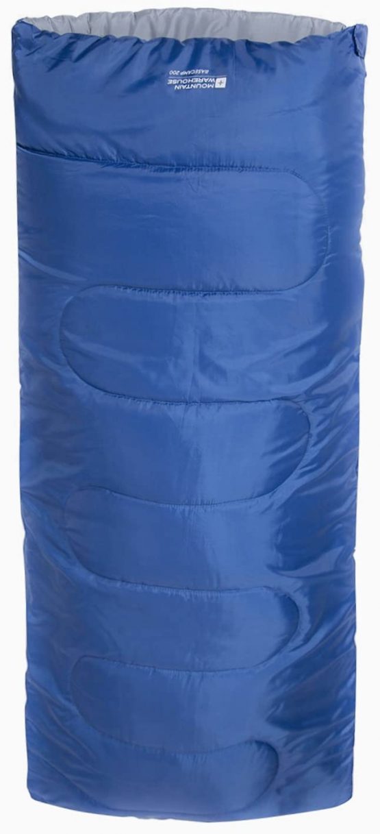 Mountain Warehouse Basecamp 200 Sleeping Bag - 2 Season Kids Camping Bag, Extreme Temperature Of 5C