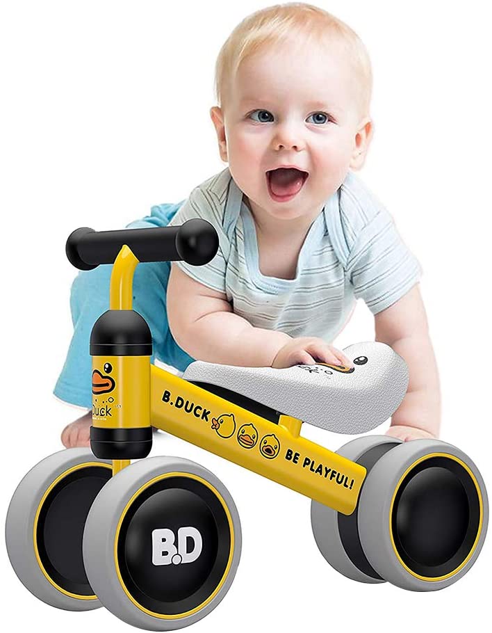 YGJT Baby Balance Bike for 1 Year Old Baby Ride on Toys Baby Walker