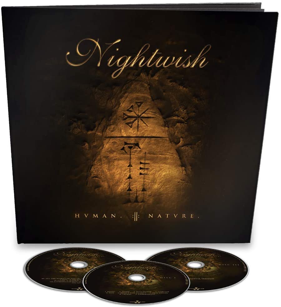 Nightwish: HUMAN. :II: NATURE. 3CD Earbook (48p booklet) incl. Bonus instrumental CD