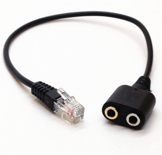 CentBest 3,5 mm auf RJ9 RJ10 Kabel PC Headset Telefon Kopfhörer Adapterkabel Konverter für Avaya 1600 9600 SNOM Yealink Telefonen - Image 2