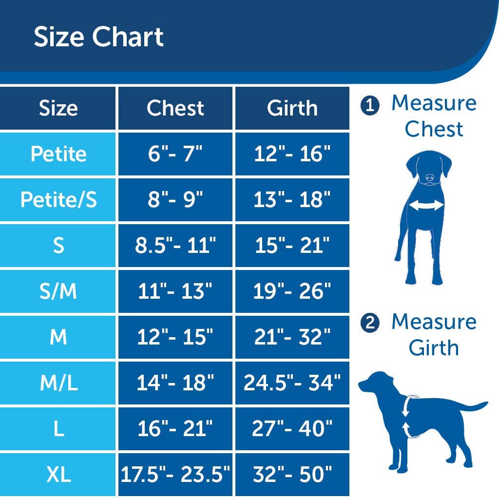 PetSafe Easy Walk Harness, No-Pull Walking Harness for Dogs Adjustable Fit, Includes 1.8m Lead, Medium/Large-Black - Image 2