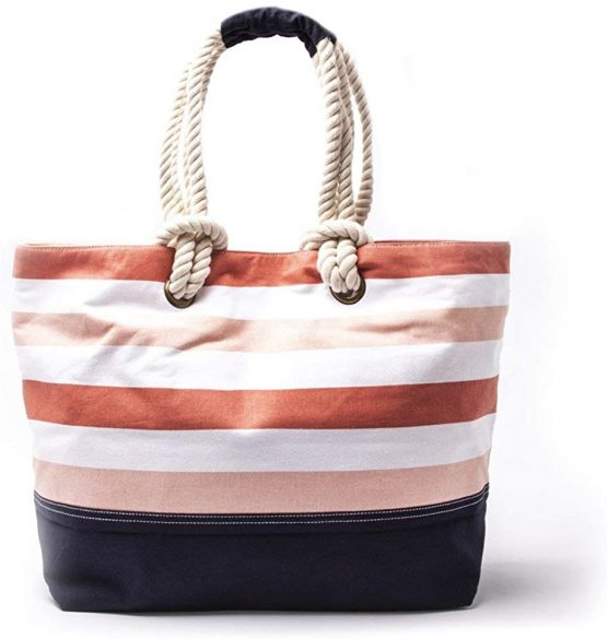 Brakeburn Womens Beach Handbag Natural - Image 3