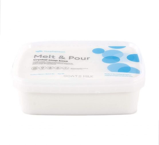 Mystic Moments Stephenson Melt and Pour Soap Base Goat's Milk - 10Kg