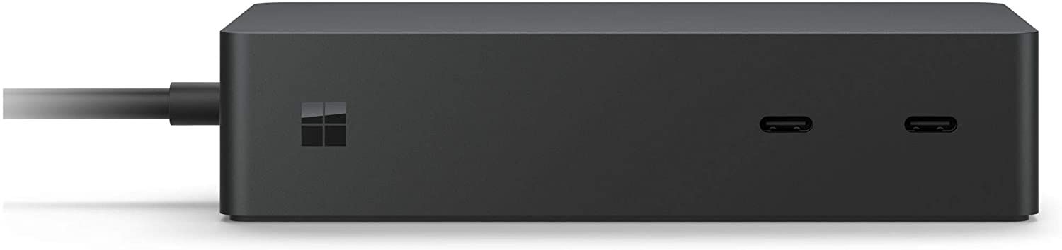 Microsoft Surface Dock 2 (4x USB-C, 2x USB-A, Gigabit Ethernet port, Audio port), Black - Image 3