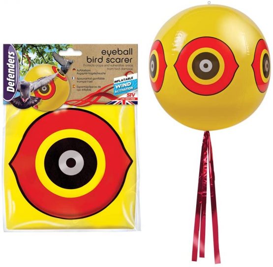 Defenders STV960 Eyeball Bird Scarer, Wind Activated Bird Deterrent, Yellow, 29.0 cm*1.7 cm*20.0 cm