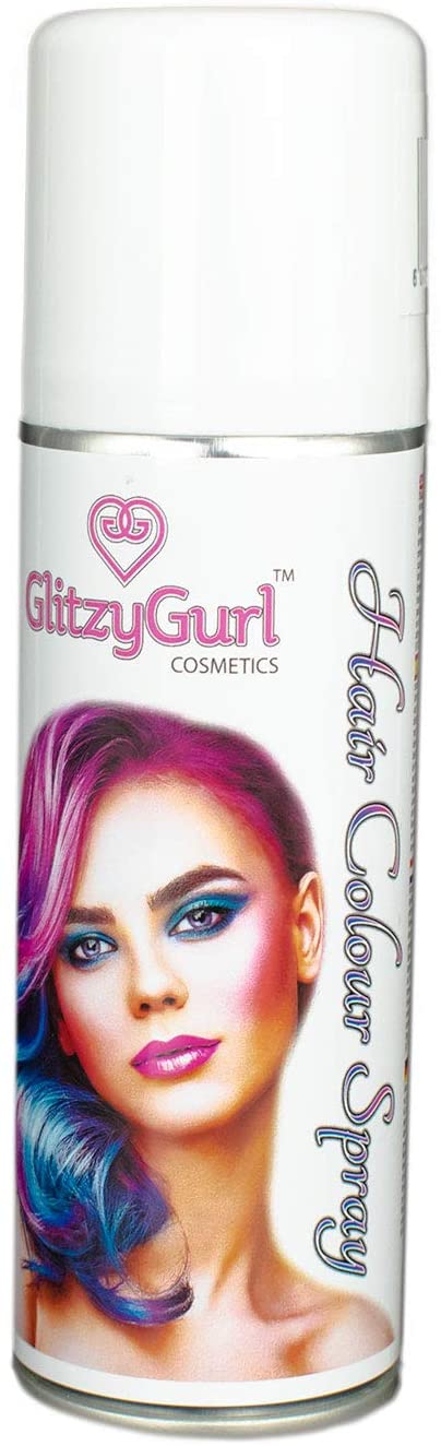 Hair Colour Spray 125ml Temporary Hair Kids Adults Halloween Temporary Dye Made in UK (Fluo Orange), 125 ml (Pack of 1) - Image 2