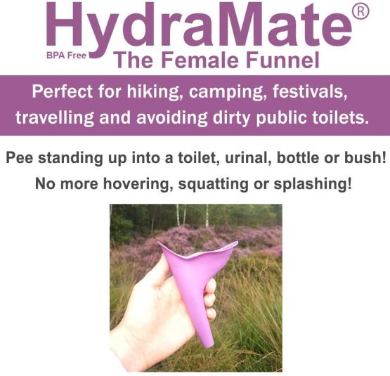 Female Funnel. Wee Travel Female Urinal For Ladies. Pee Standing Up Into A Bottle, Bush, Toilet or Urinal. Sturdy, Small and Lightweight For Women Who Love Travel, Hiking, Camping, Car. 21g. - Image 2
