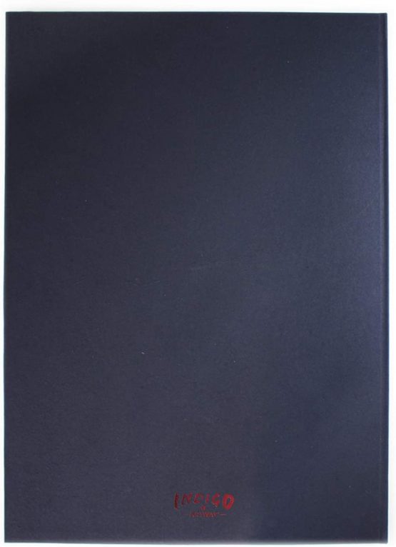 Artway Indigo Casebound Handmade Sketchbook - A2 Portrait - Image 3