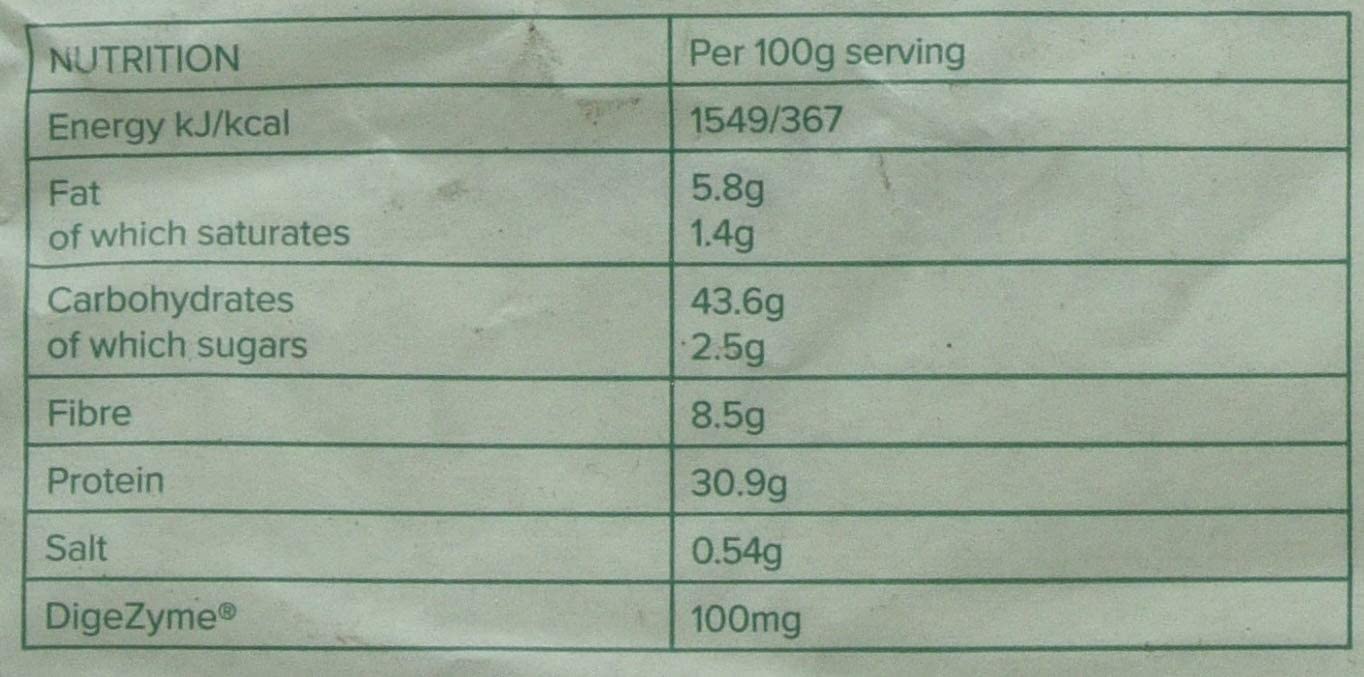 Bulk Vegan Mass Gainer, Protein Powder, Strawberry, 2.5 kg, Packaging May Vary, 2.5kg - Image 4