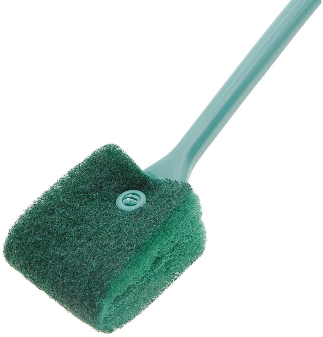 Aquarium Algae Scraper Fish Tank Cleaning Double Sided Sponge Brush