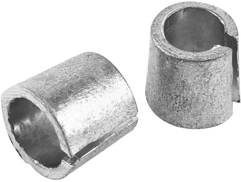 Suuonee Car Battery Terminal Converter Adapters Pair High Strength Metal Sleeves for Positive Negative Side Post Connections Secure Fit Easy Install Automotive Battery Terminal Adapter Sleeves - Image 2