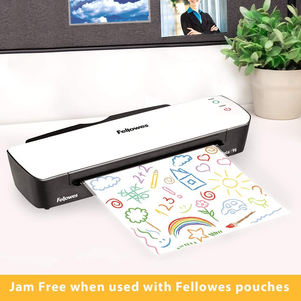 Fellowes Sola A4 Laminator Machine for Home Use, Fast 4 Minute Warm Up Time with Auto Shut Off Feature, 80-125 Micron - Image 4