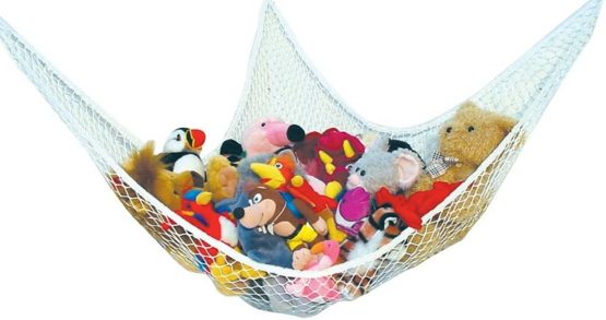Toy Hammock Storage Net For Stuffed Animals, Nursery Storage, Large Hammock For Soft Toy Teddy Keep Baby/Children's Bedroom Tidy Mesh Storage Ideal For Nursery Play Corner Hammock (70.9* 47.2*47.2 inch)