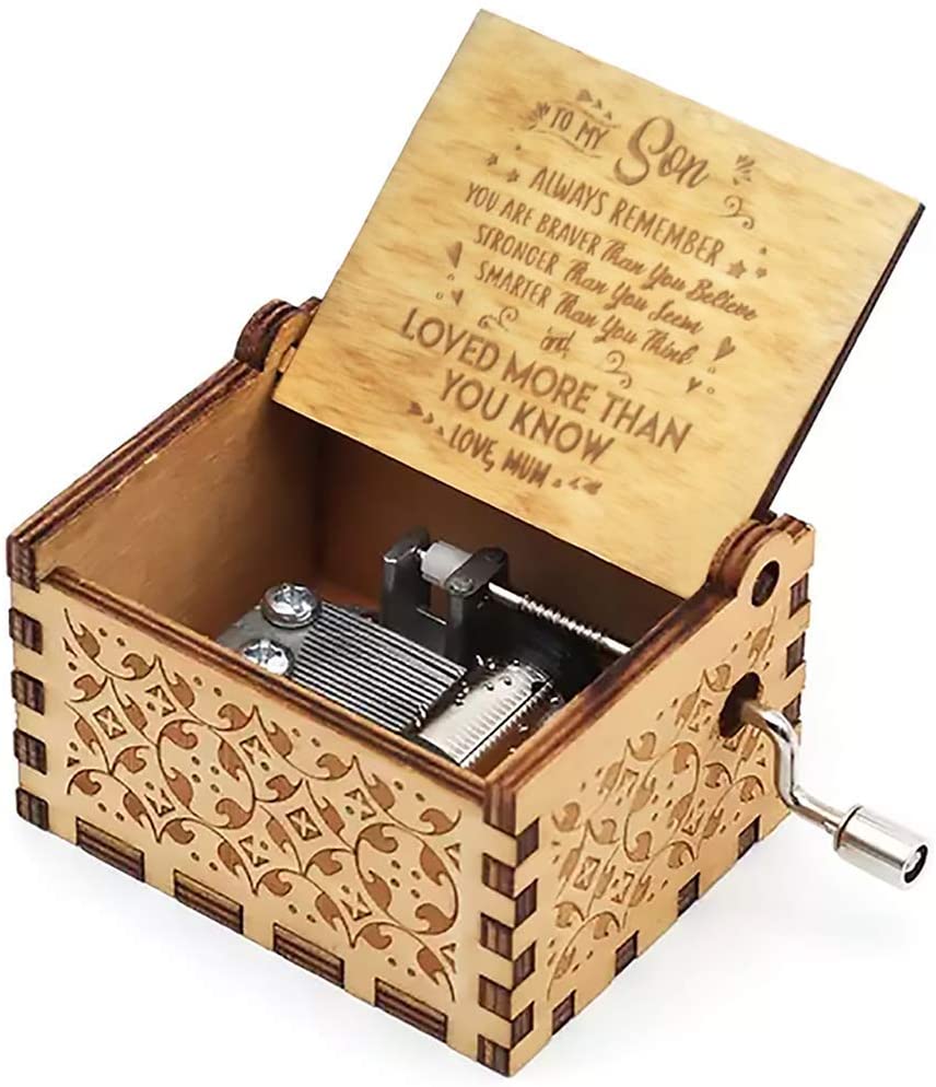 Micteney You are My Sunshine Music Box from Mum to Son,You are My Sunshine Music Box for Son,best Gift From Mum to Son (Mum to son) - Image 3