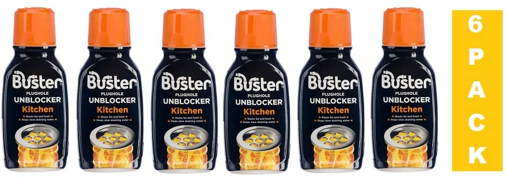 buster kitchen plughole and sink cleaner