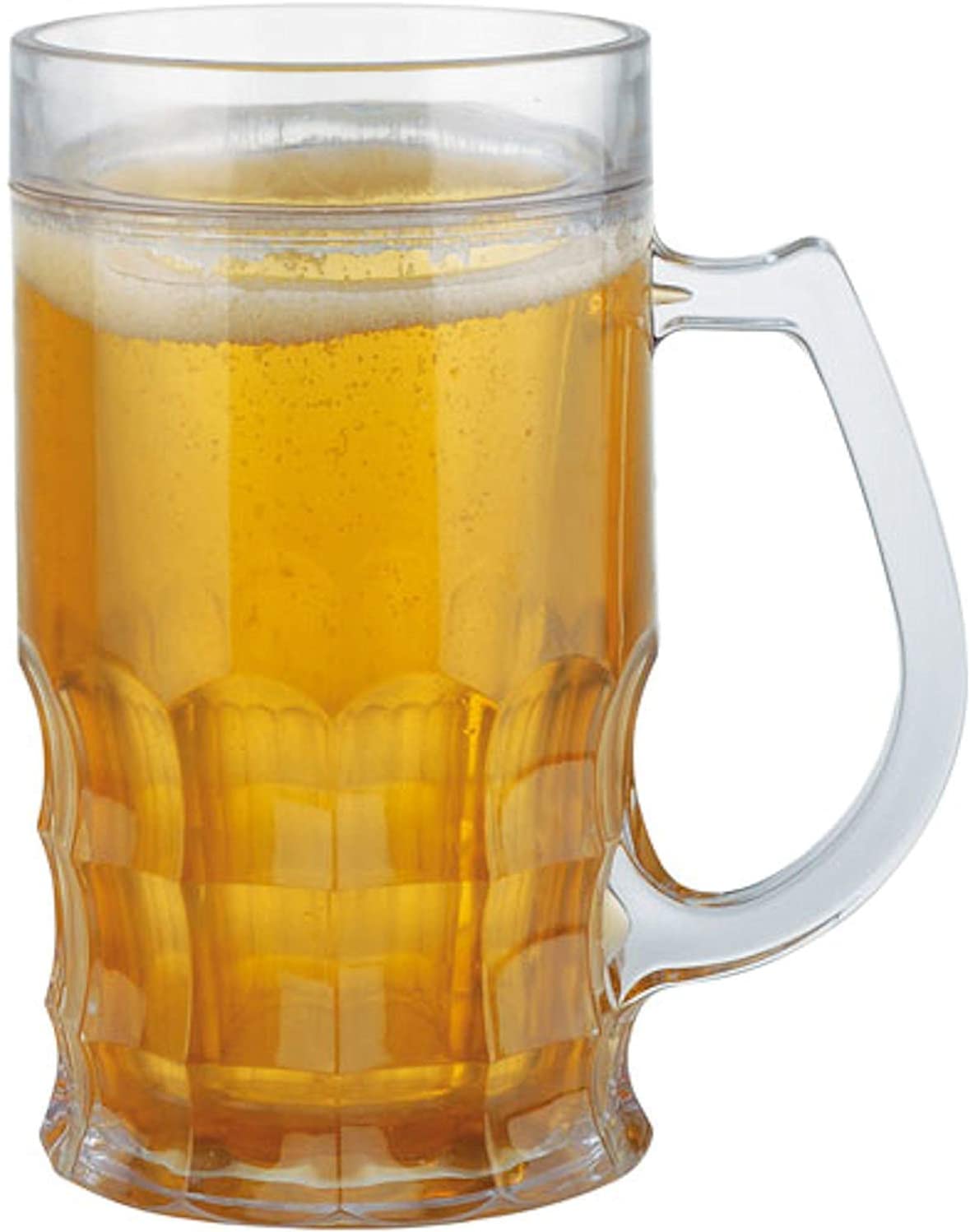Mug insulated beer, Yellow, Einheitsgröße (1er Pack)