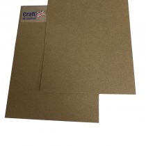 Craft UK 2342 A3 Kraft Recycled Card - Brown 50 sheets 280 gsm