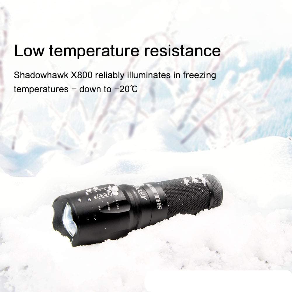 Shadowhawk X800 2500 lumens Torches Super Bright Led Torch Powerful